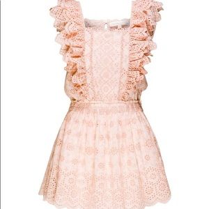 LoveShackFancy Ruffle mini dress